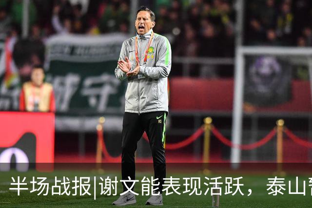 半场战报|谢文能表现活跃，泰山暂以3：0领先十人浙江队